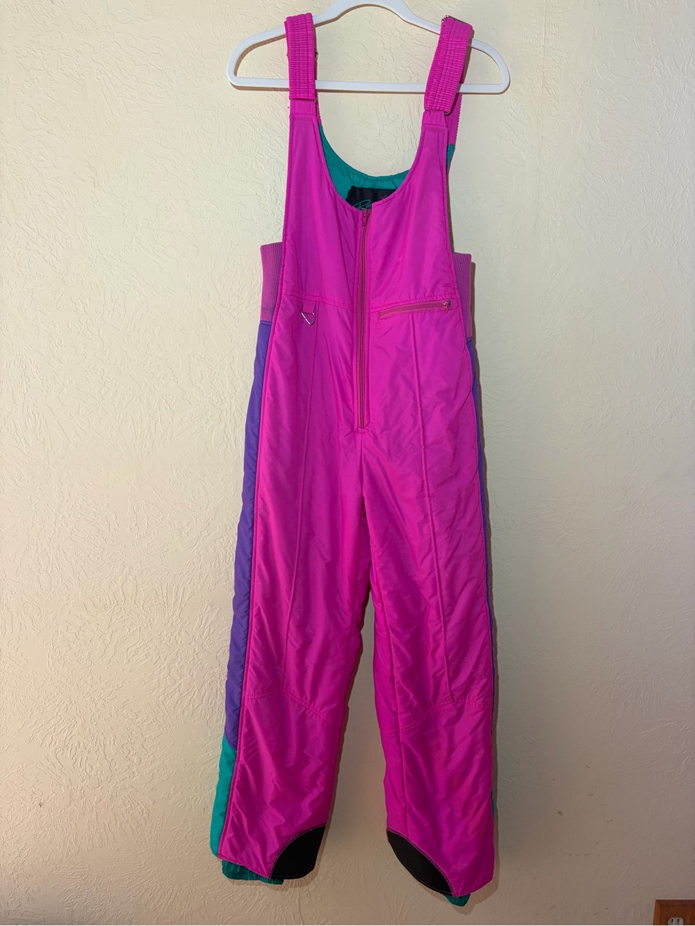 Ski Bib Overalls Women’s Raewiks 1980’s Colorful #neon #retro
